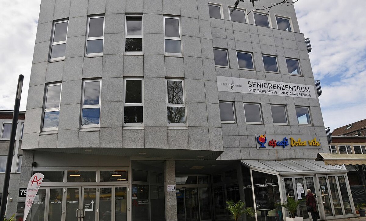 Eingangsgebäude Stolberg Mitte